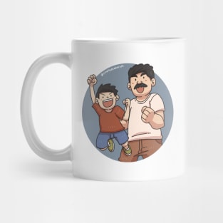 Happy Father and Son Mug